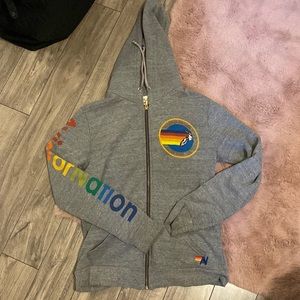 Aviator nation zip up size small